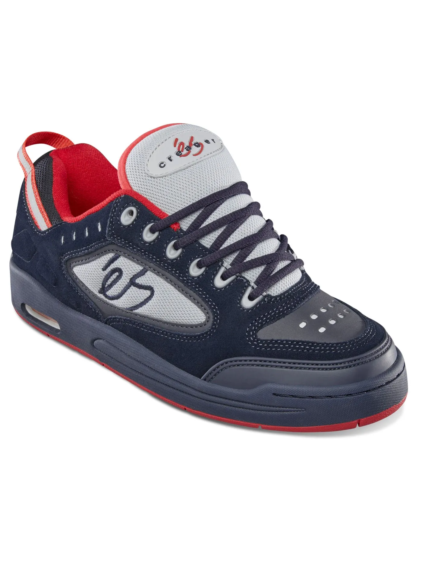 Creager Navy/Grey/Red Shoes