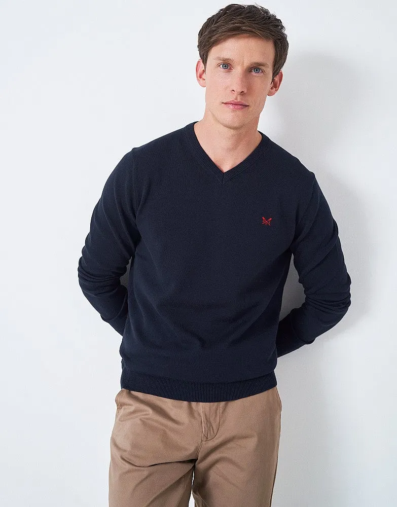 Crew Organic Cotton V Neck