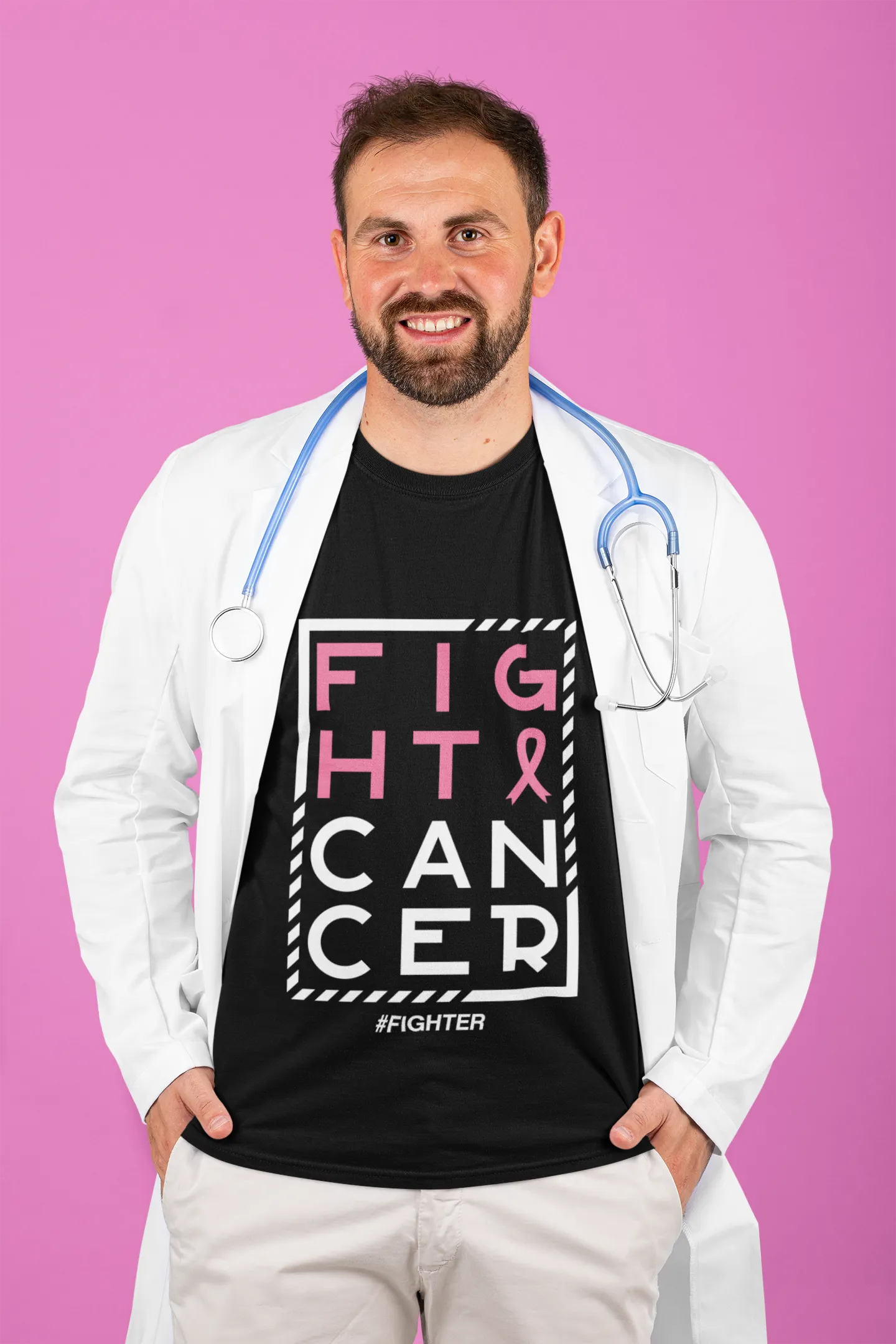 Fight Cancer Unisex Graphic T-shirt