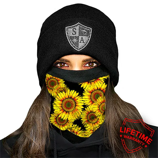 Fleece Face Shields®| Sunflower