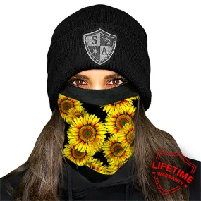 Fleece Face Shields®| Sunflower