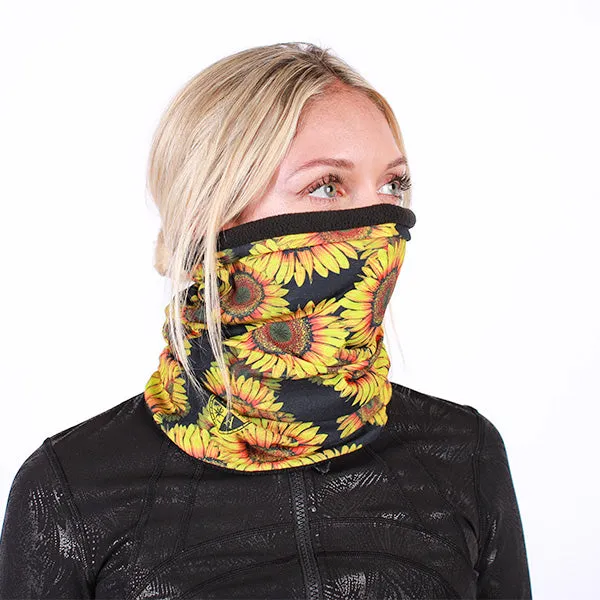 Fleece Face Shields®| Sunflower