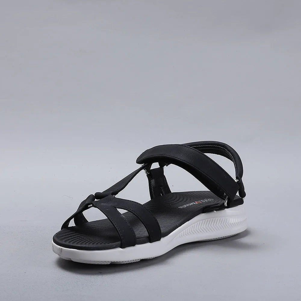 Floss - Black/White Sole