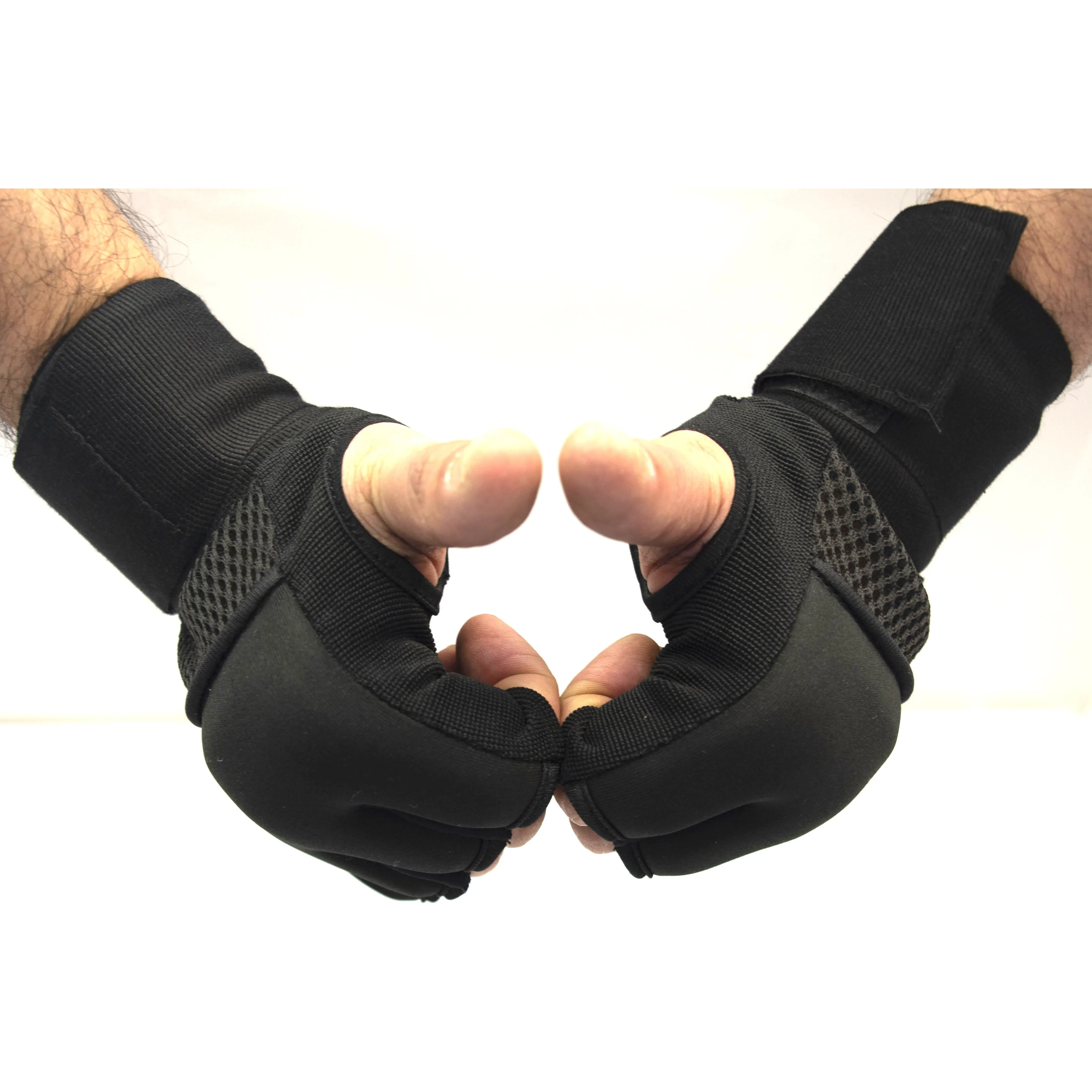 Gel Hand Wraps With Cotton Lycra Compression Straps