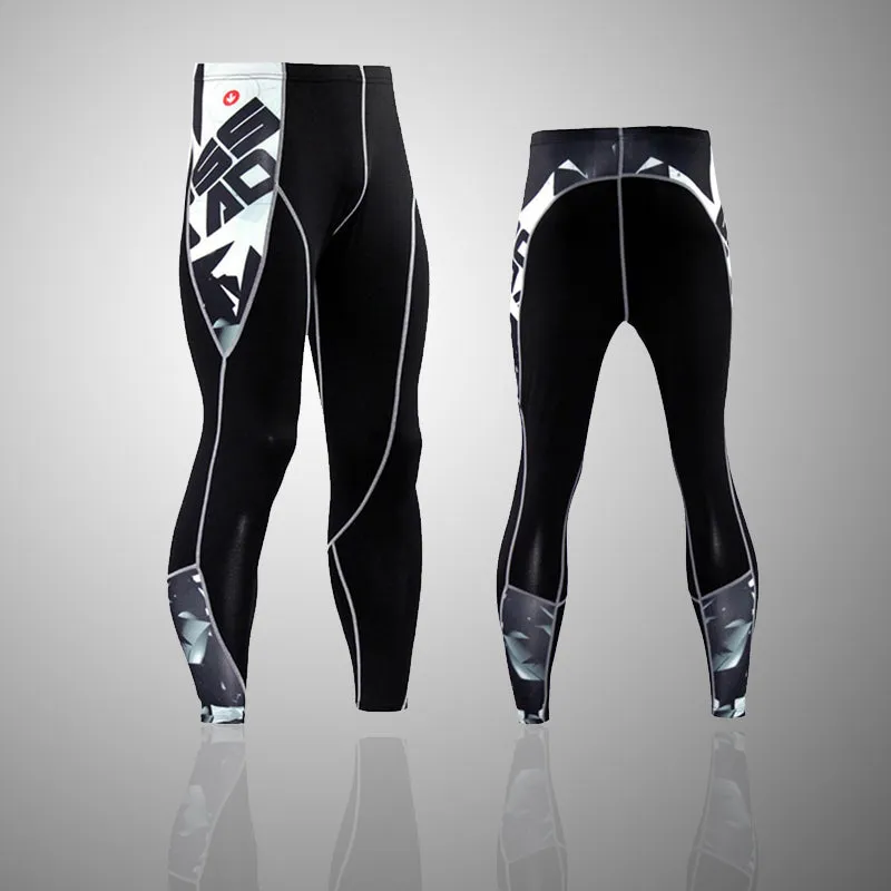 Ghost Long Sleeve No Gi BJJ Compression Rash Guard & Leggings/Spats for Jiu Jitsu, MMA, Grappling and Wrestling Kit