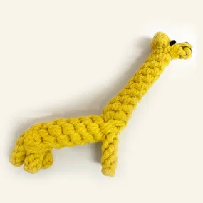 Giraffe Cotton Rope Toy