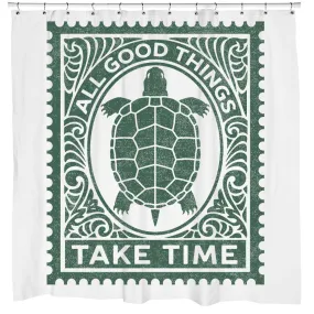 Good Things Turtle Shower Curtain