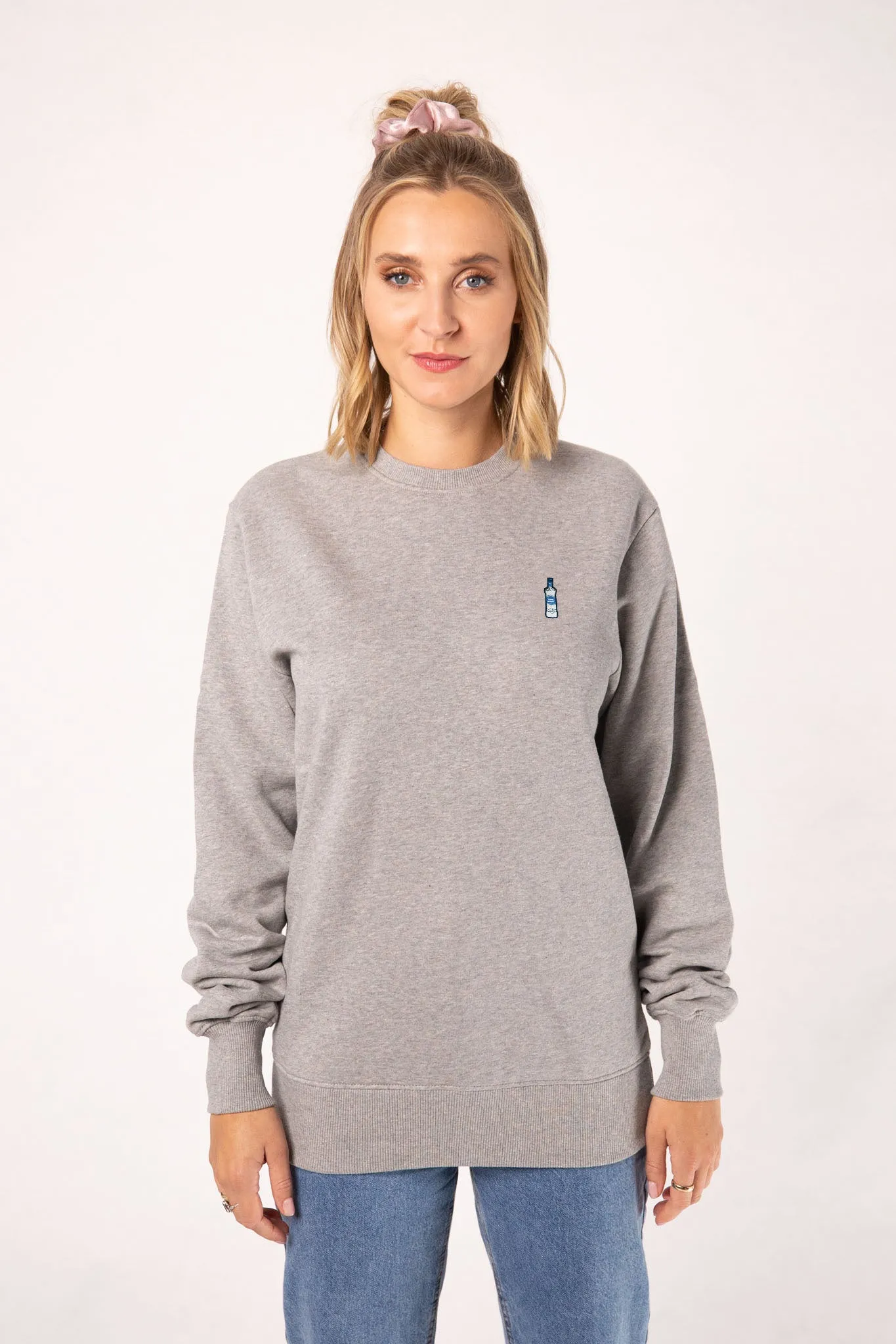 Gorbatschow | Bestickter Bio-Baumwoll Frauen Pullover