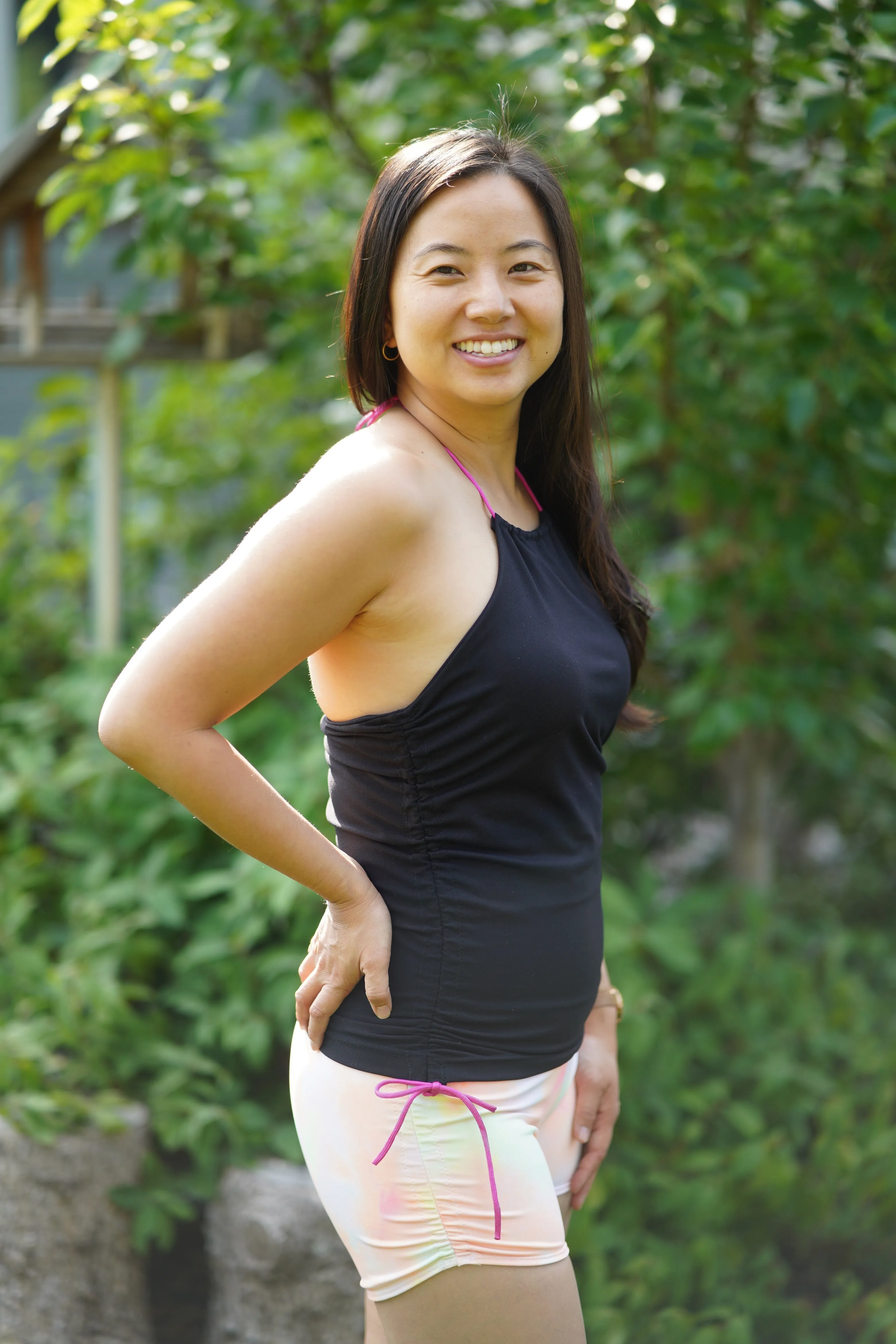 Hana Swim Top and Shorts Bundle PDF Sewing Pattern Sizes B-M