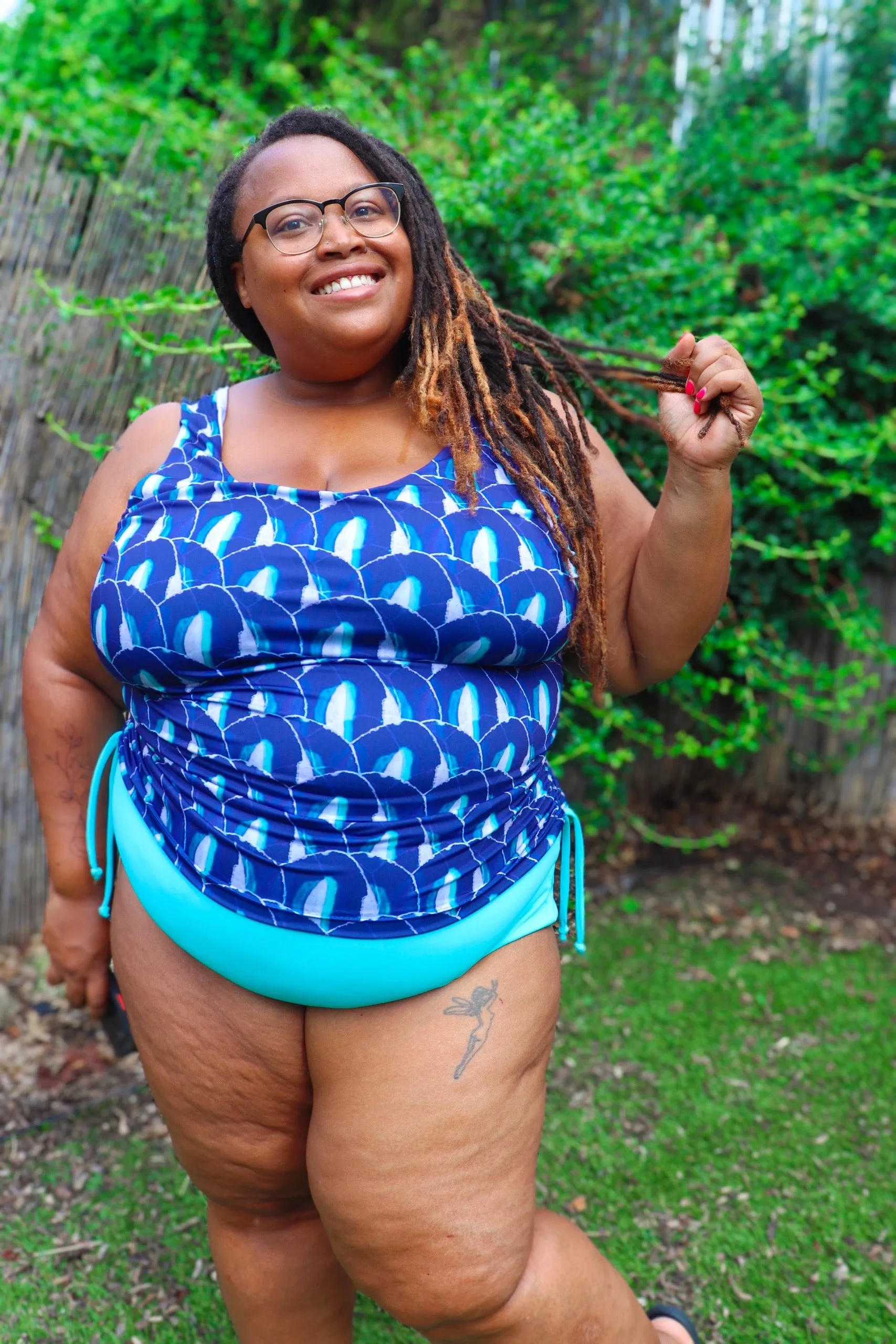 Hana Swim Top and Shorts Bundle PDF Sewing Pattern Sizes B-M