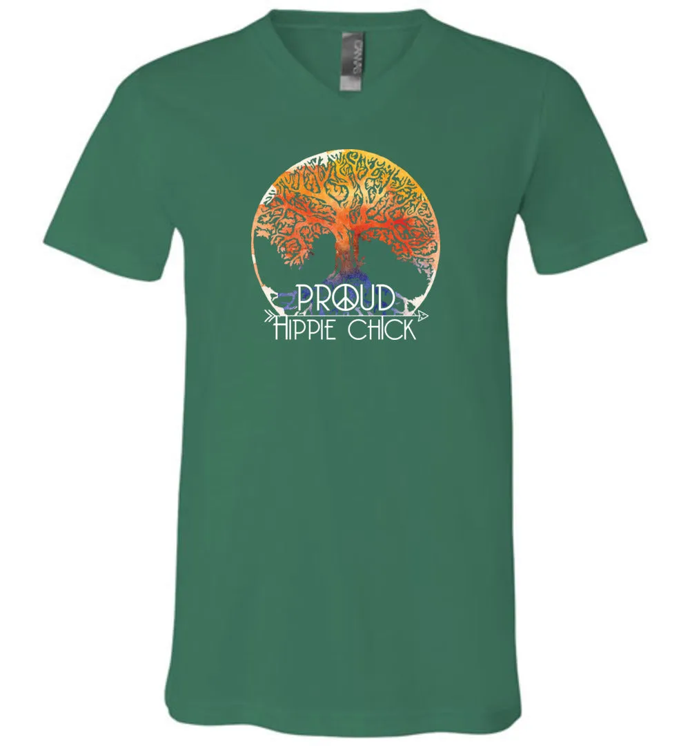 Hippie Chick Unisex V-Neck