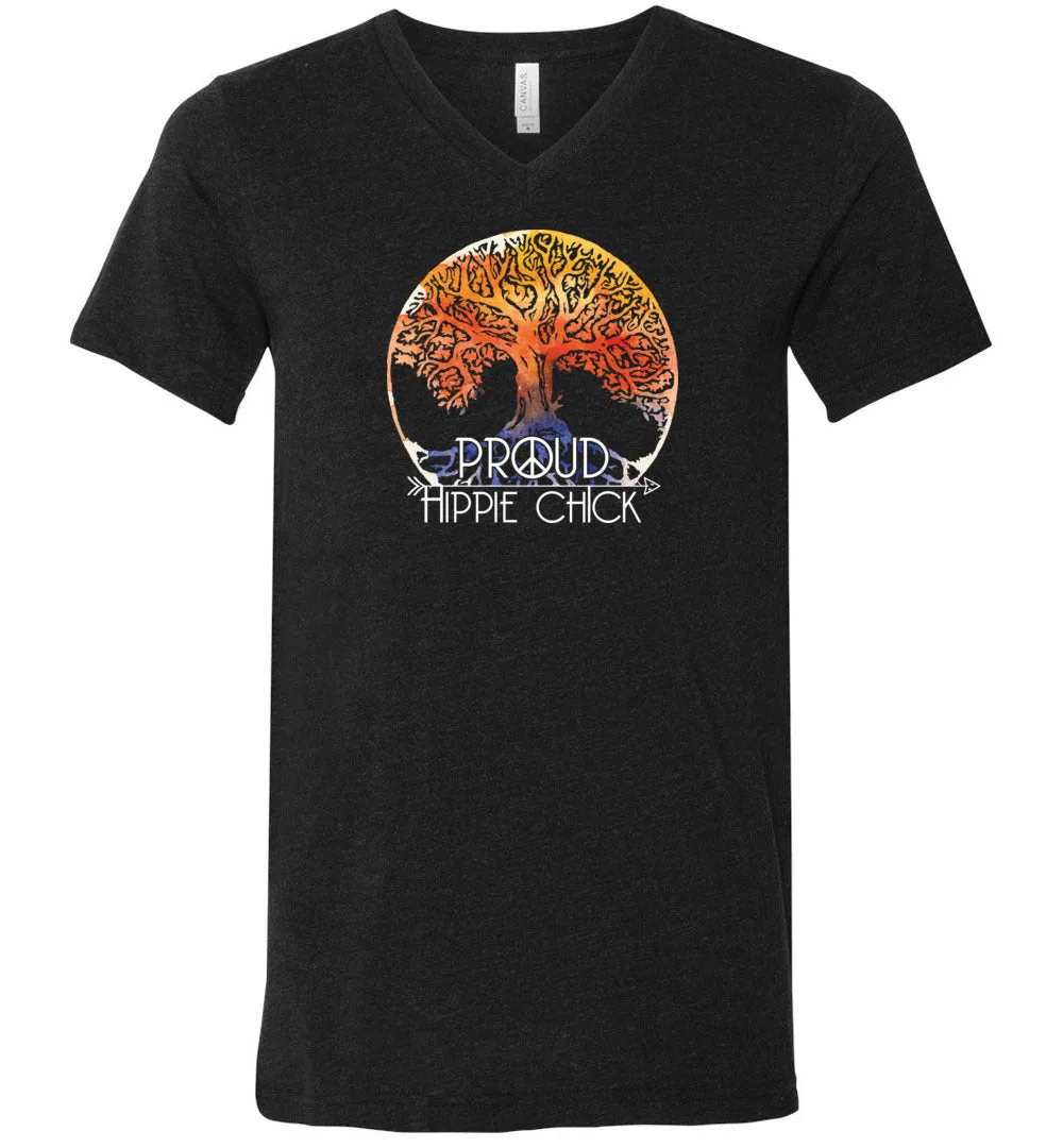 Hippie Chick Unisex V-Neck