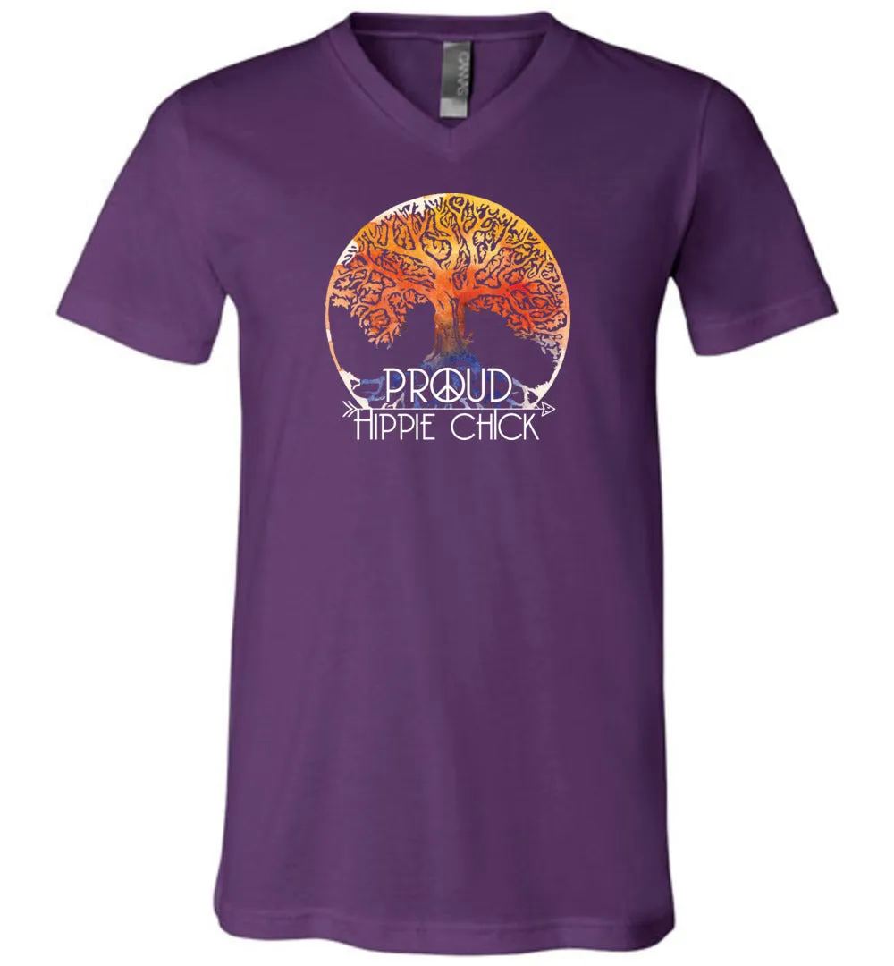 Hippie Chick Unisex V-Neck