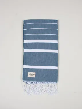 Ibiza Summer Hammam Towel, Indigo