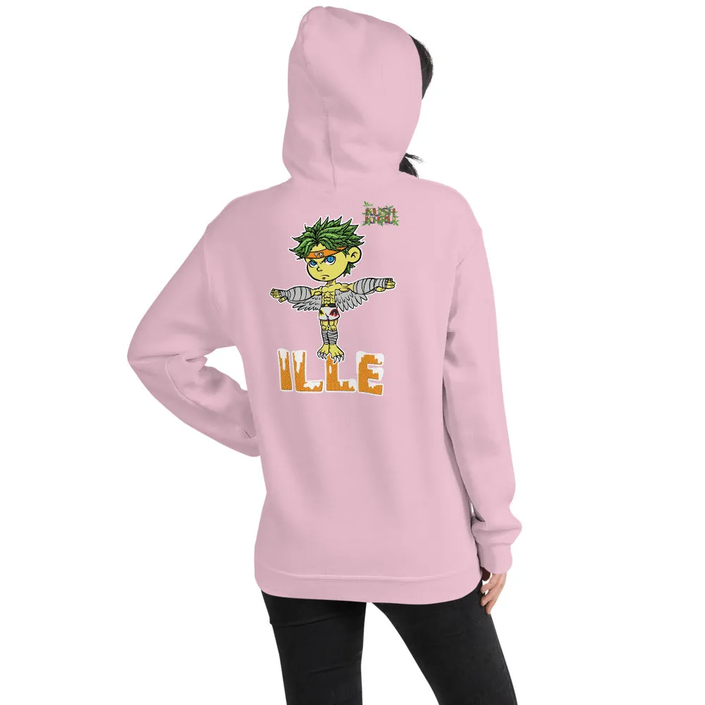 ILLE KUSH TIRACCHAN Mode Unisex Hoodie