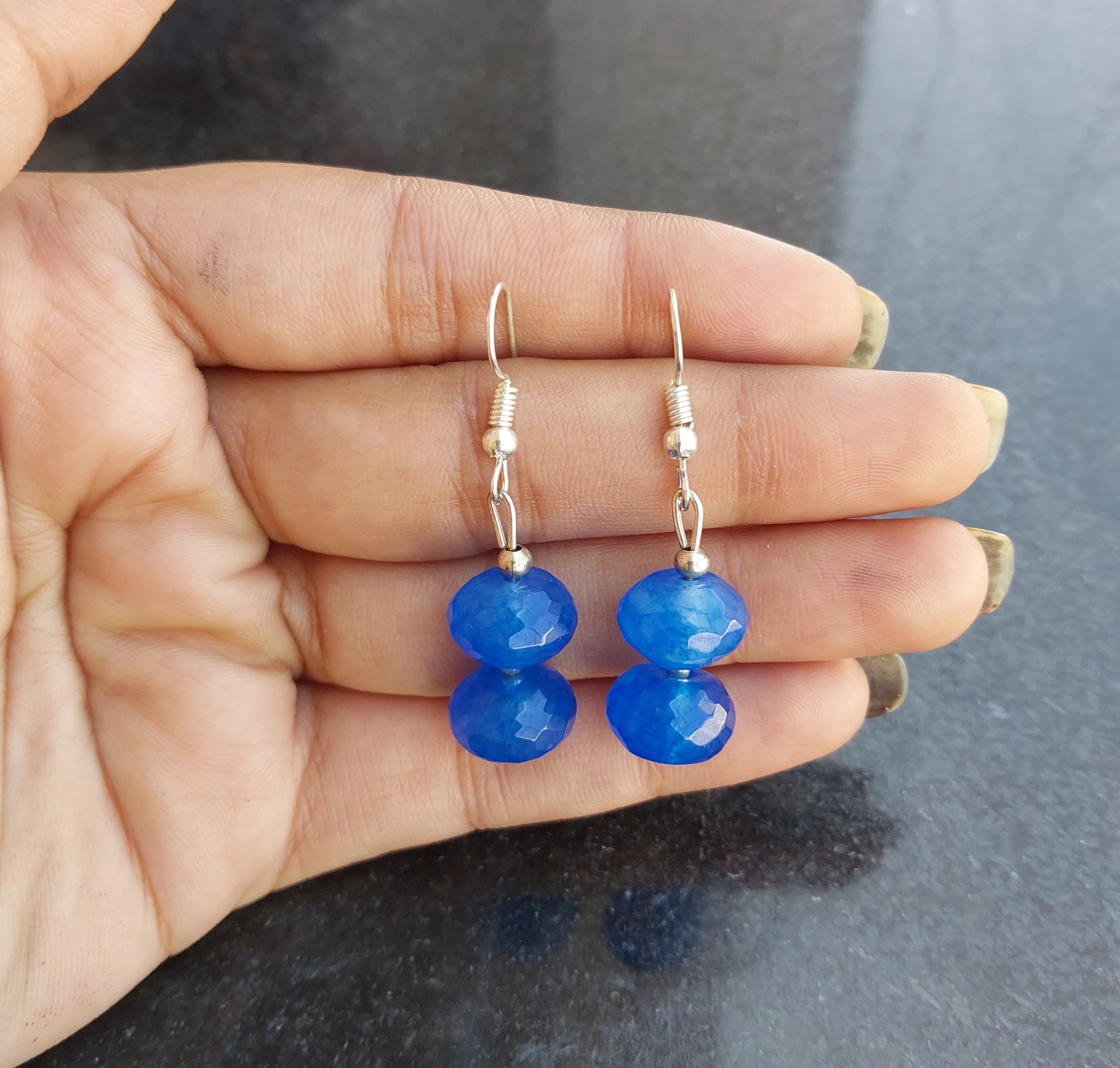 Imeora Blue Quartz Earrings