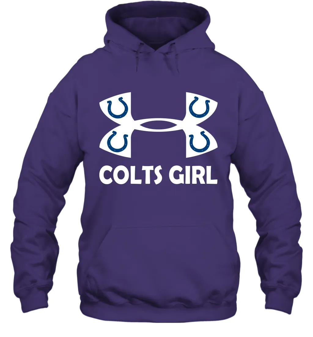 Indianapolis Colts Girl Under Armour Football Hoodies