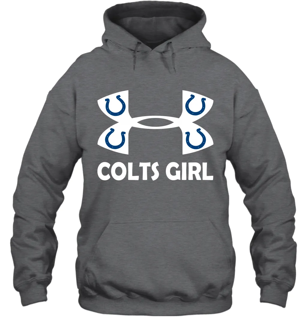 Indianapolis Colts Girl Under Armour Football Hoodies