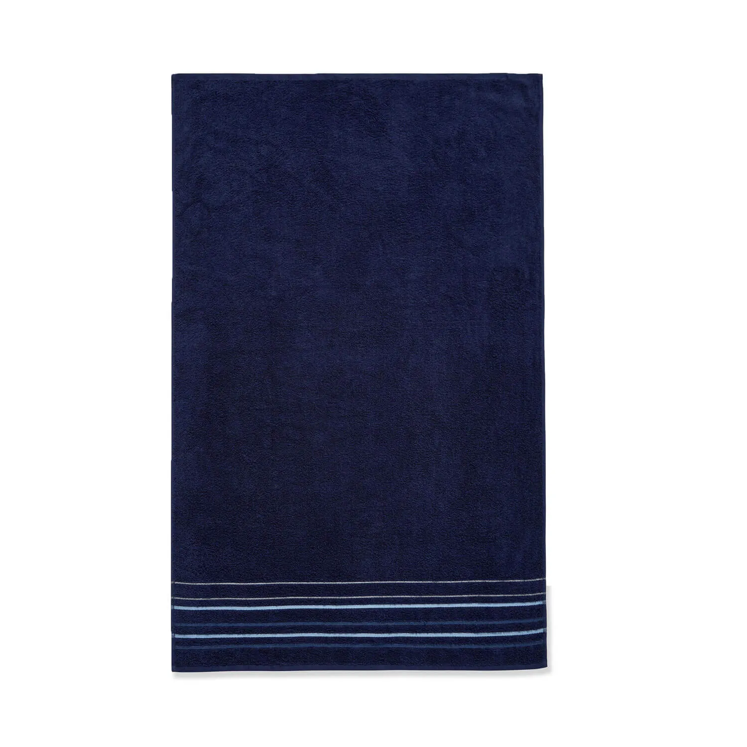 Java Stripe Bath Sheet - Navy