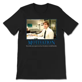 Jim Halpert Motivational T-Shirt