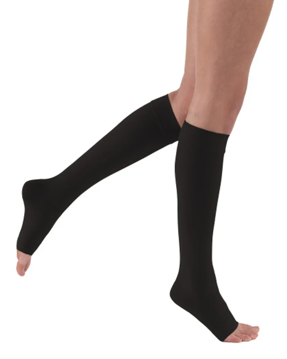 Jobst Relief OPEN Toe Knee Highs Unisex 30-40 mmHg-PETITE/STANDARD