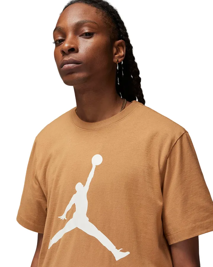 Jordan men's short sleeve t-shirt Jumpman CJ0921-231 brown