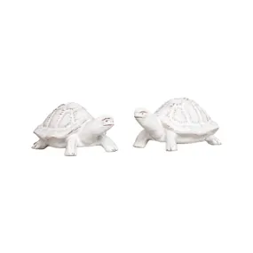 Juliska Clever Creatures Turtle Salt & Pepper Set