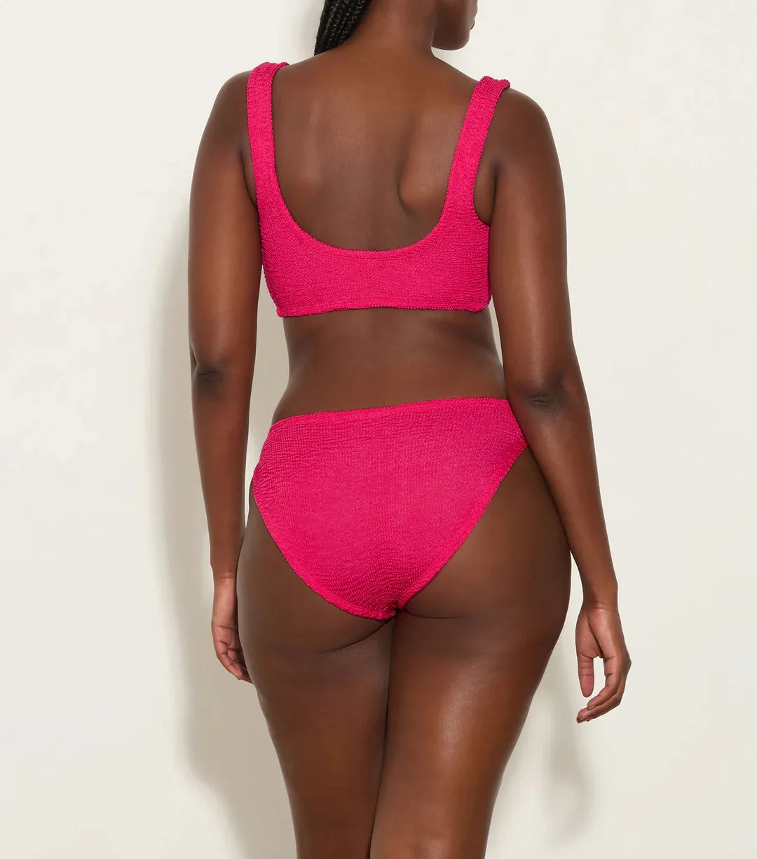 Juno Bikini - Metallic Raspberry