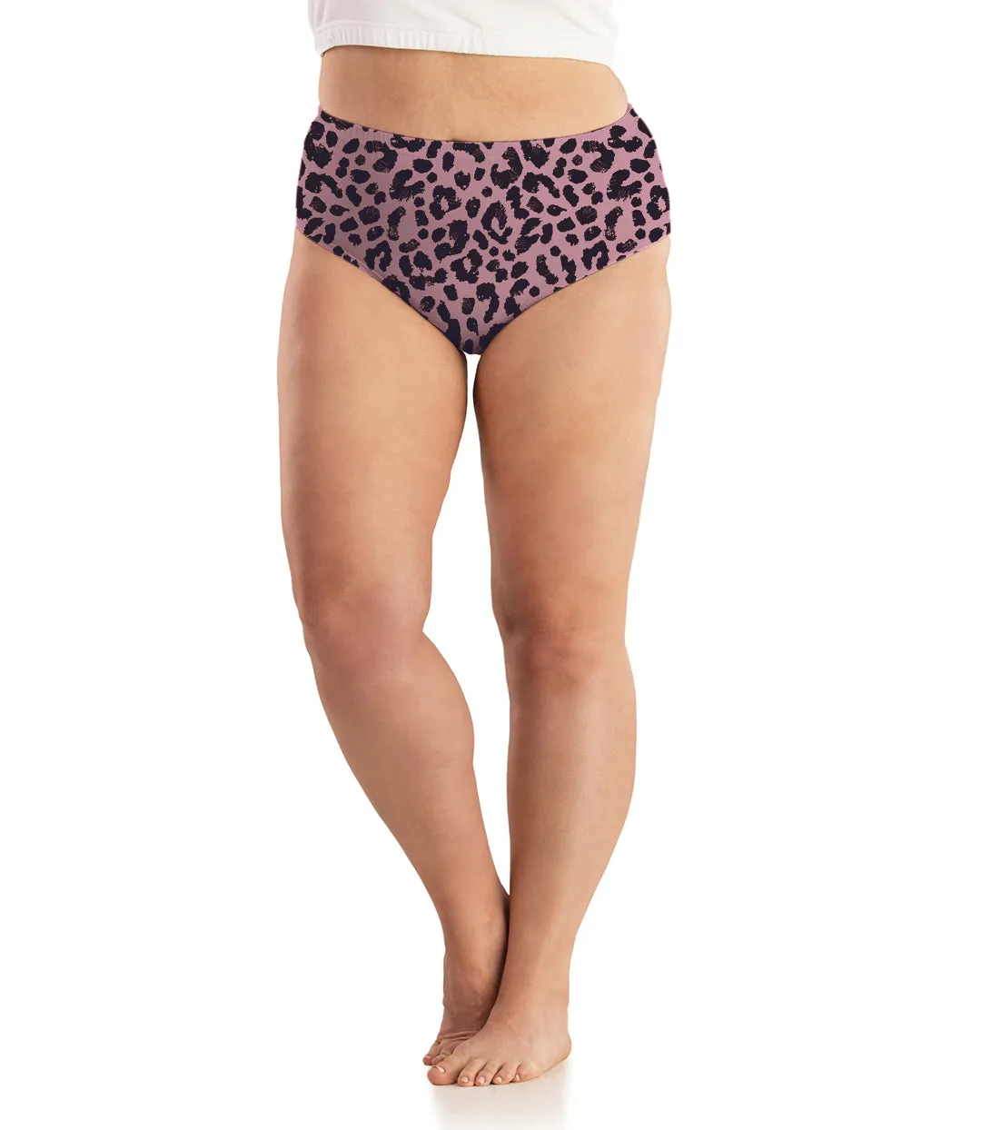 Junowear Cotton Stretch Classic Brief Jungle Rose Print