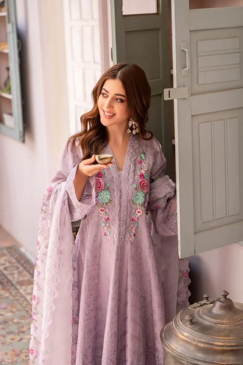 Karma Festive Embroidered Cotton Pakistani Dress KAR106