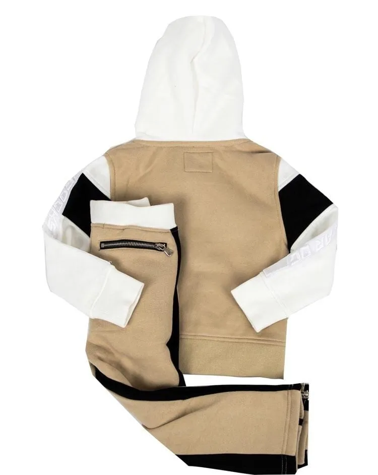 Kids Rockstar Original Collin Set (Beige/Black) - RSK1215SS