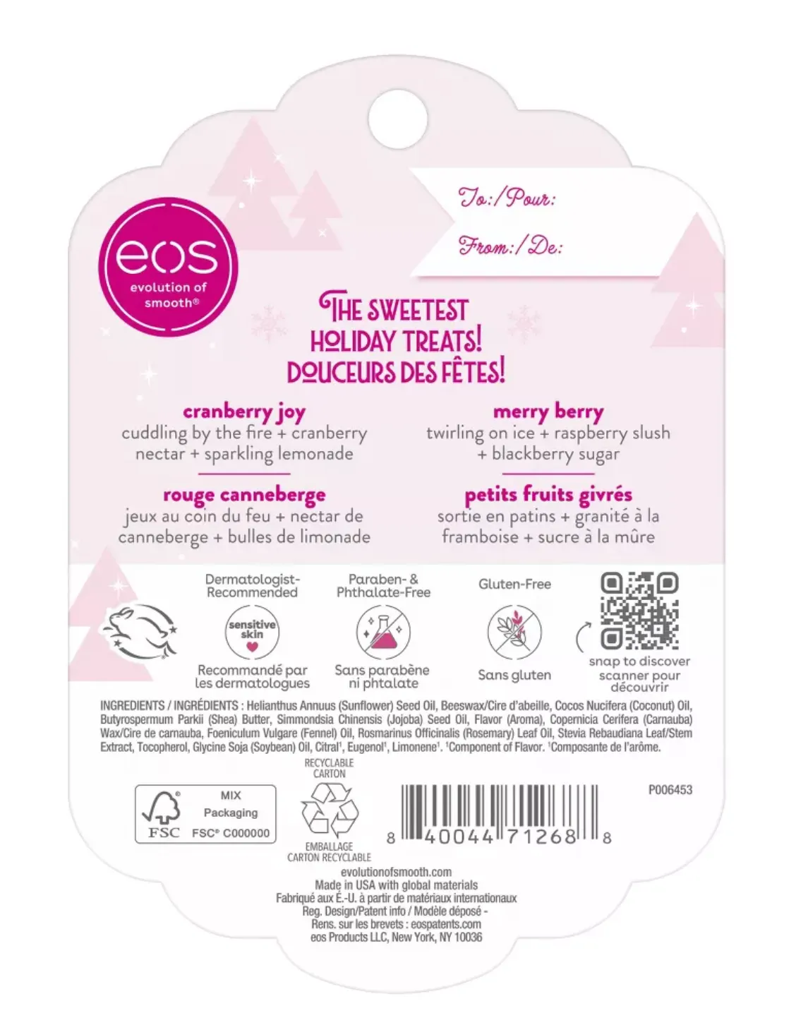 Labiales Eos Merry Berry [Set de 2]