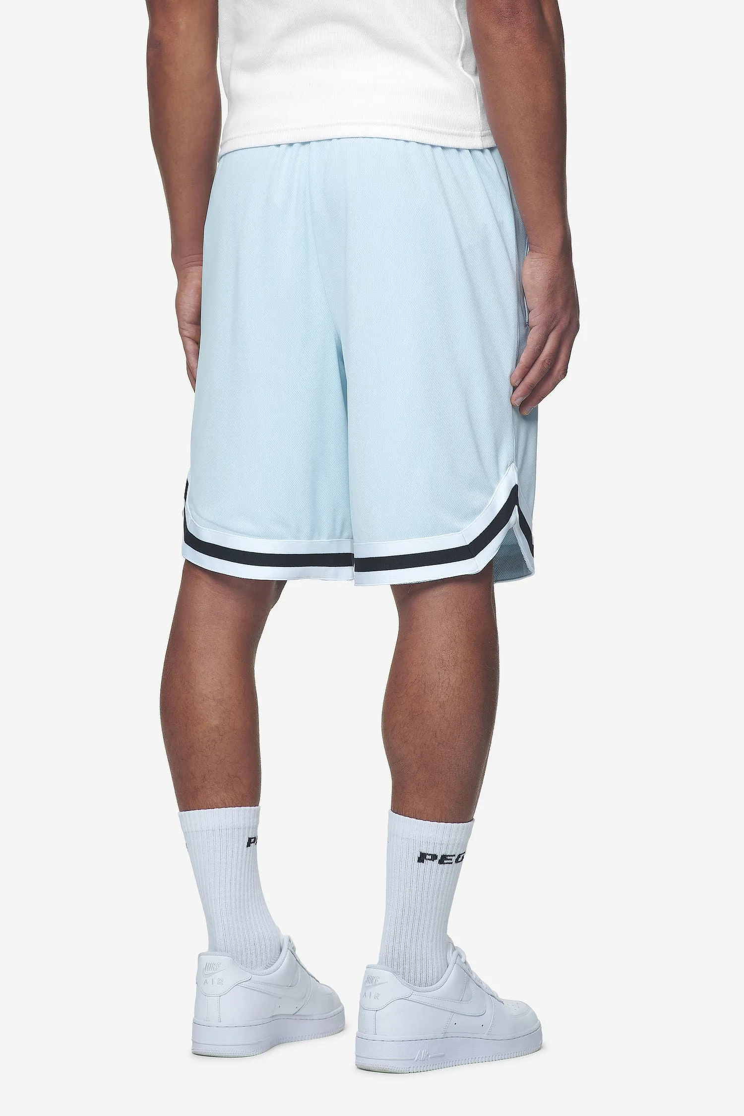 Lansing Basketball Shorts Baby Blue