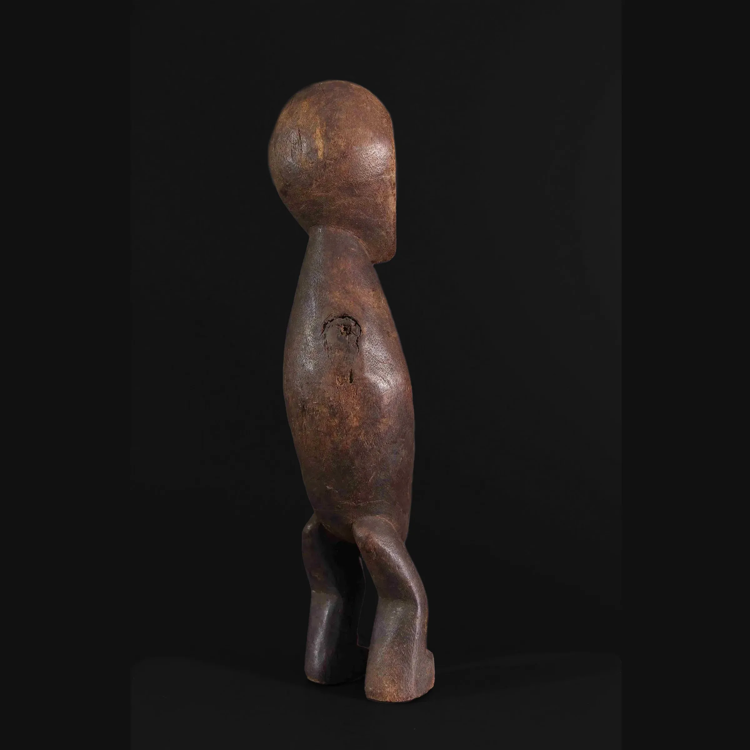 Lega Bwami Wooden Figure, Congo #11