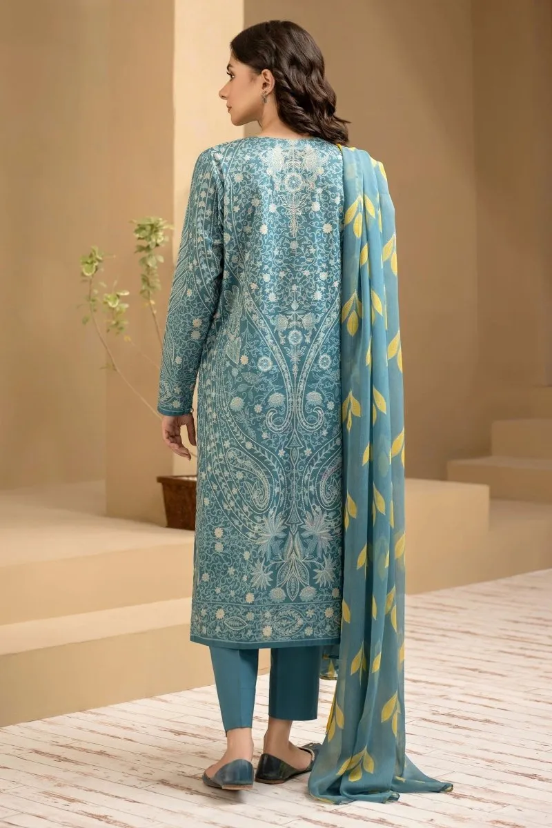 Limelight Embroidered Cambric Pakistani 3 Piece Suit LIM357