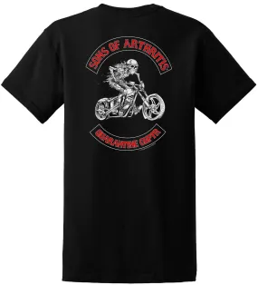 Limited Edition QUARANTINE CHAPTER Short Sleeve 100% Cotton Biker T-shirt?