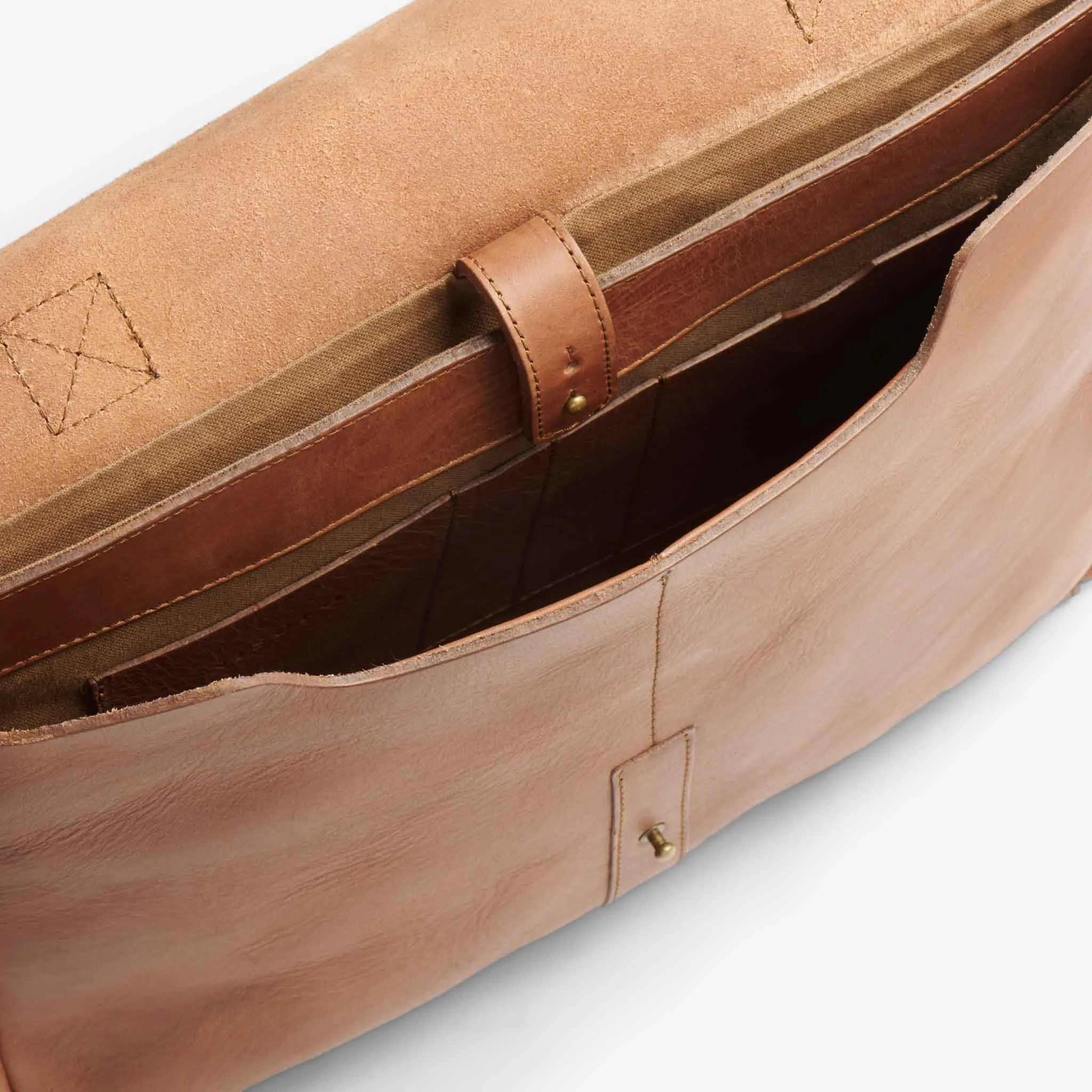 Loreto Messenger Bag Chestnut