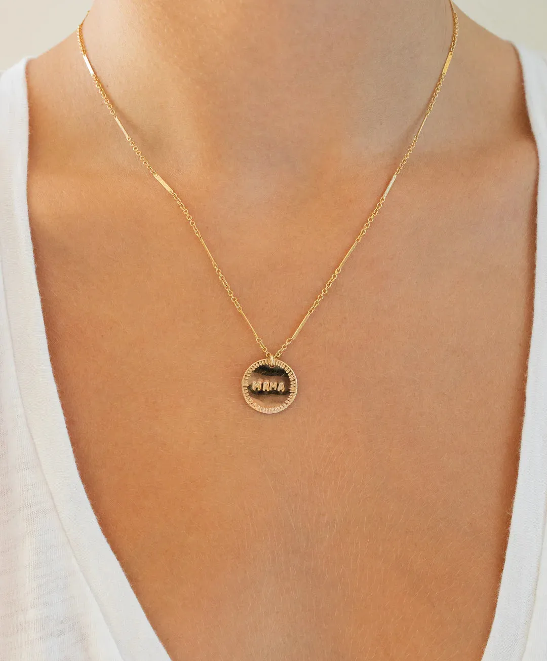 Mama Coin Necklace