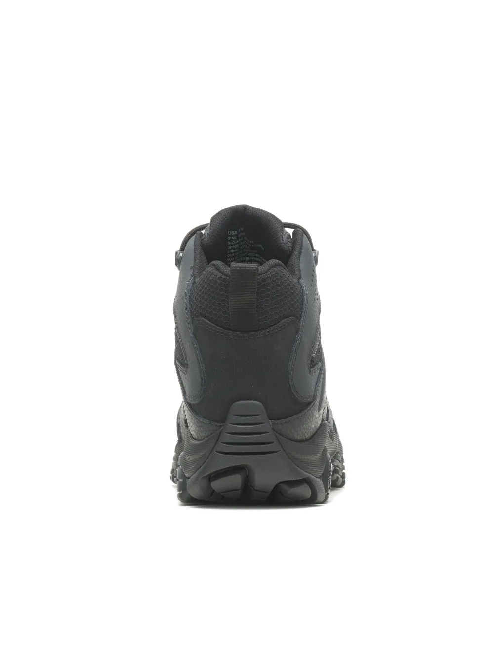 Merrell Men's Moab 3 Mid Tactical Waterproof - Black