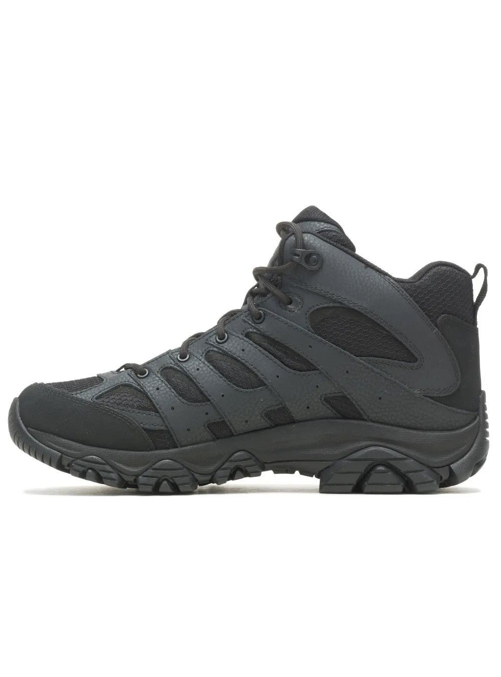 Merrell Men's Moab 3 Mid Tactical Waterproof - Black