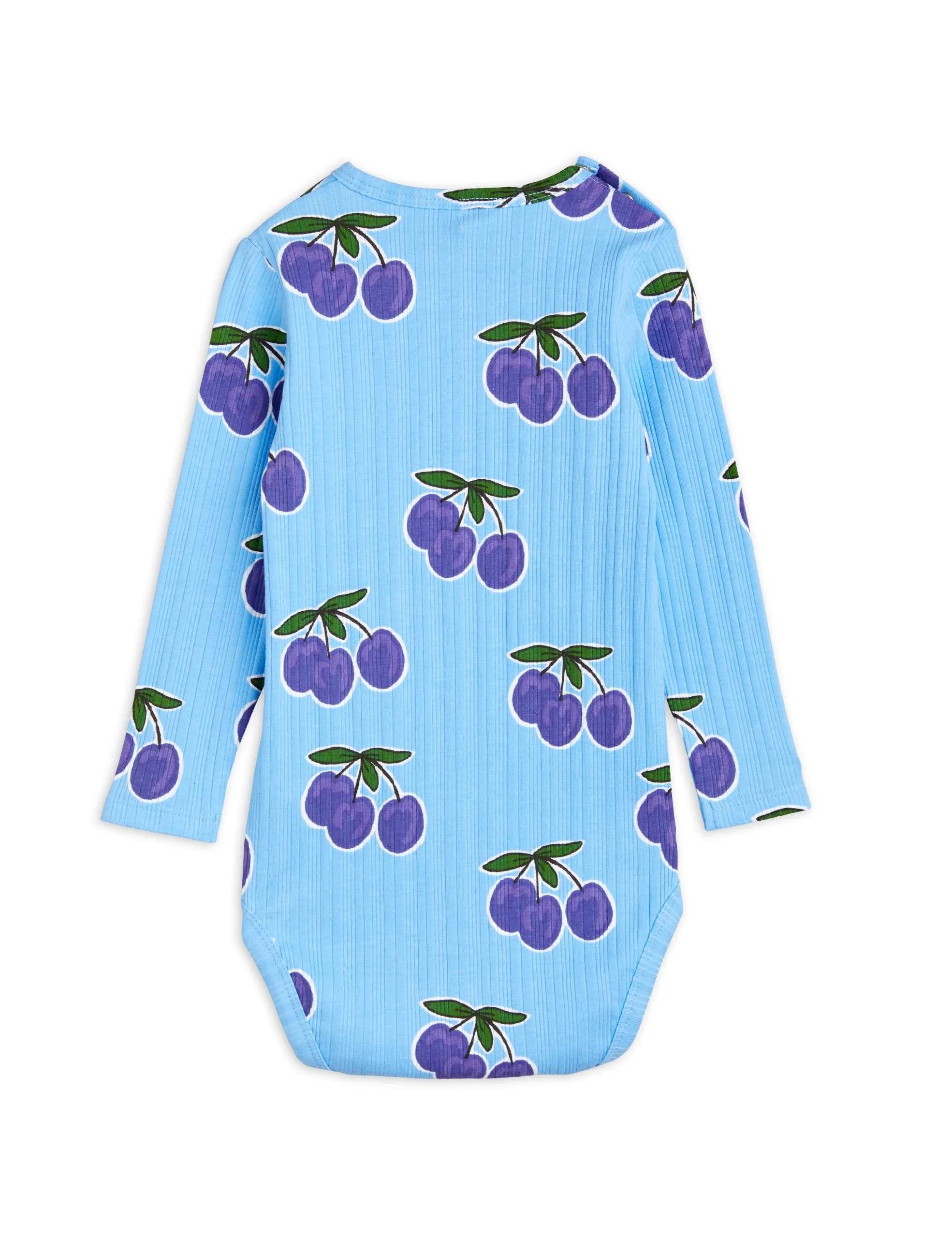 Mini Rodini BABY | Plum aop ls body