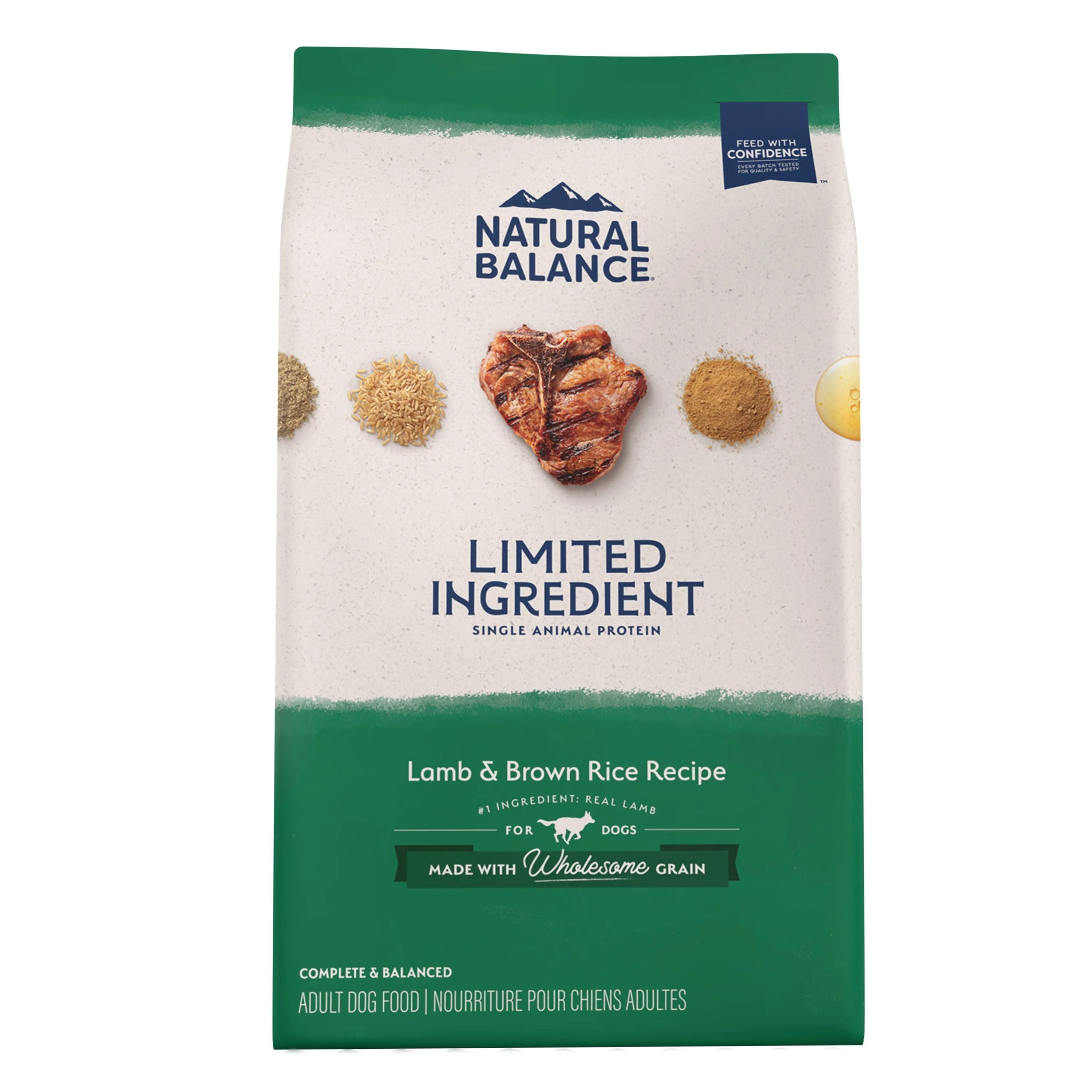 Natural Balance Limited Ingredient Lamb & Brown Rice Recipe Dog Dry