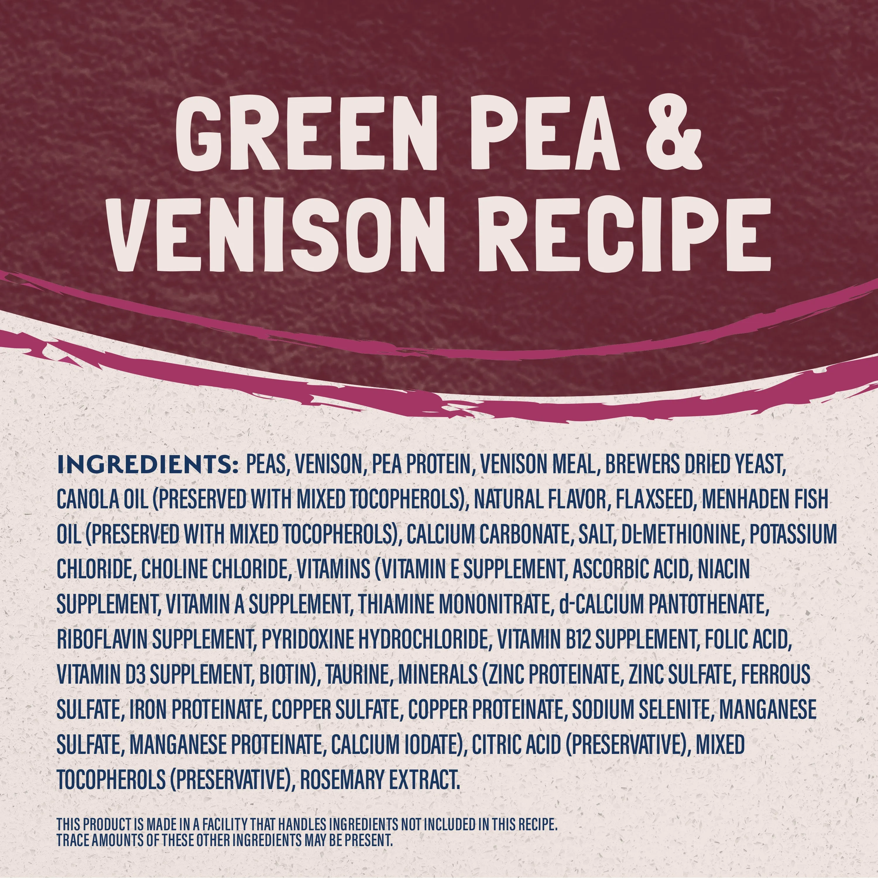 Natural Balance Limited Ingredient Reserve Green Pea & Venison Recipe Cat Dry