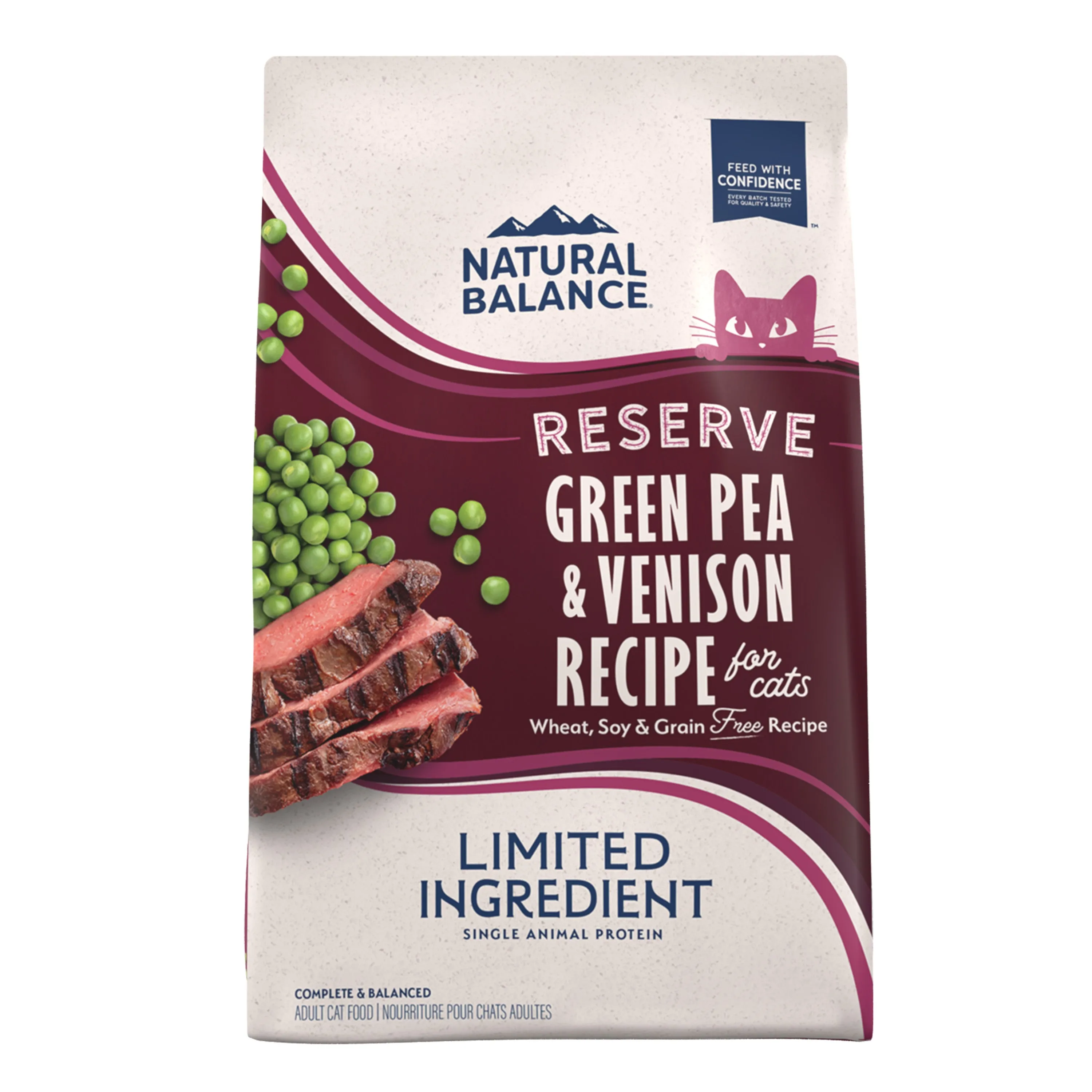 Natural Balance Limited Ingredient Reserve Green Pea & Venison Recipe Cat Dry