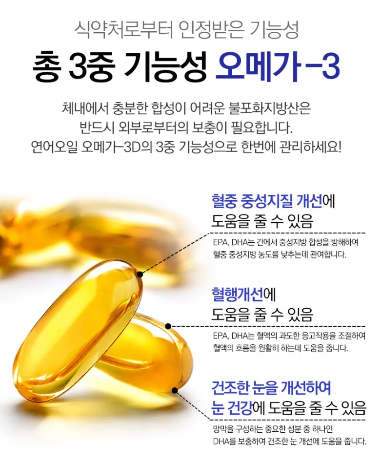 NATURALIZE Salmon Oil Omega 3D 300 Capsules EPA DHA Health Supplements Vitamin D Dry Eye Care