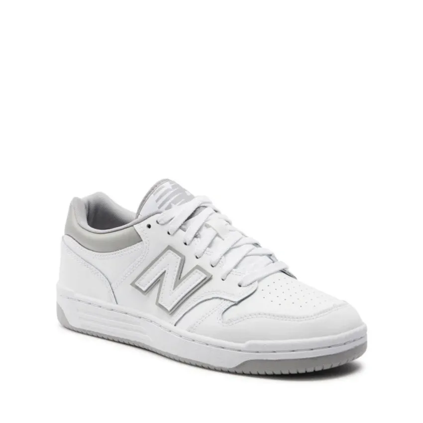 NEW BALANCE SNEAKERS BB480LGM BIANCO-GRIGIO