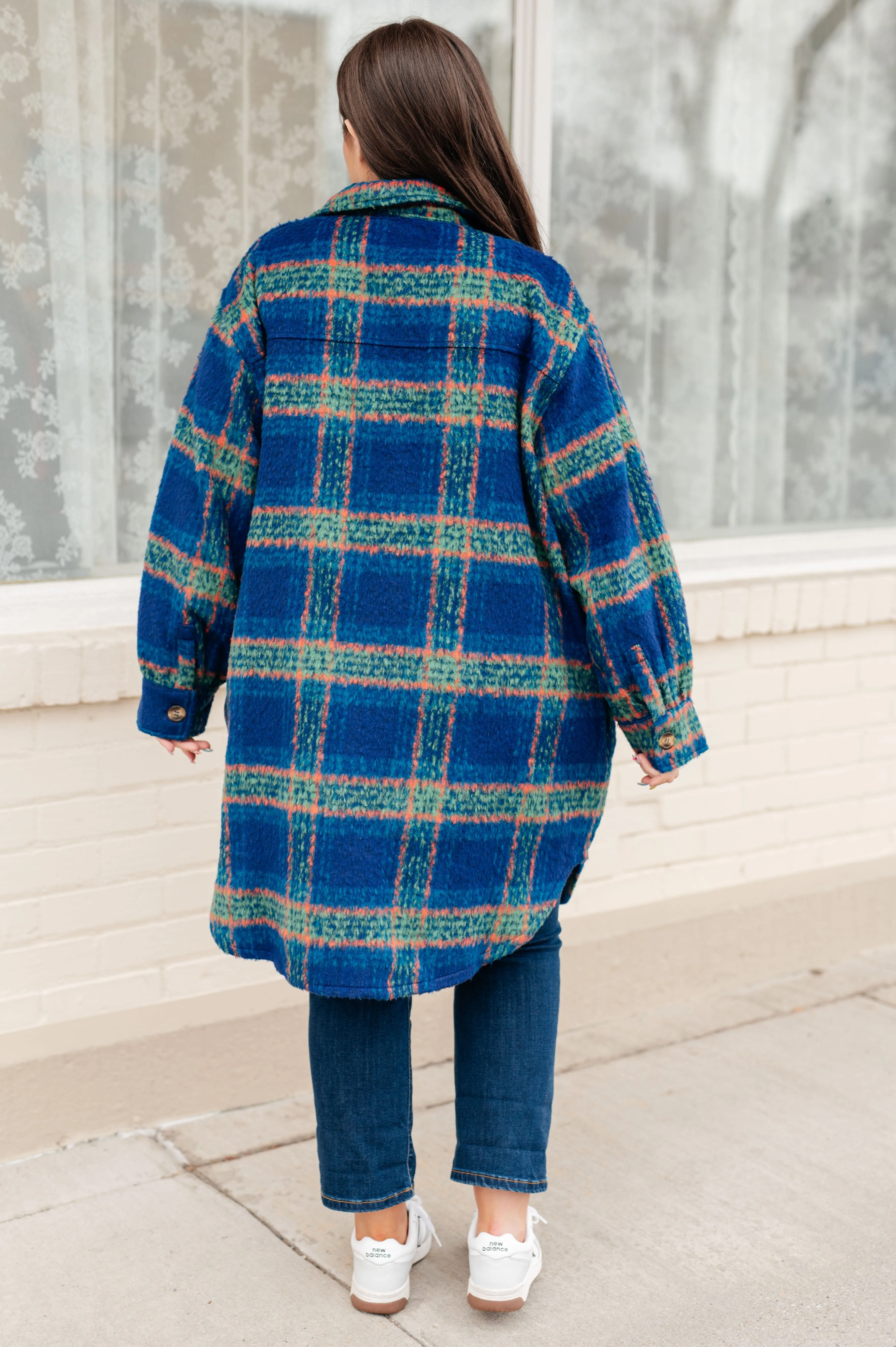 No Tears Plaid Coat - 2/23