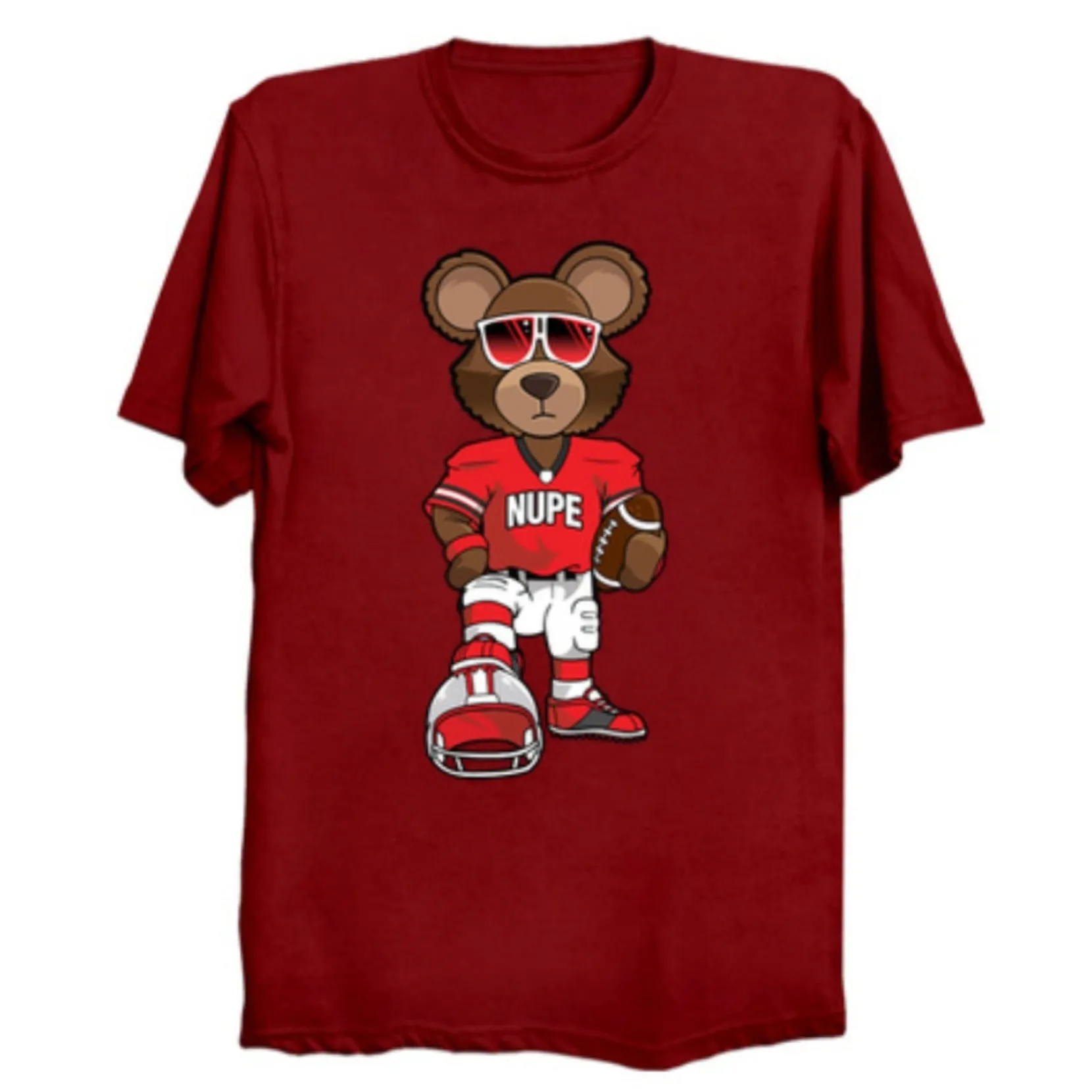 Nupe Football Bear T-Shirt