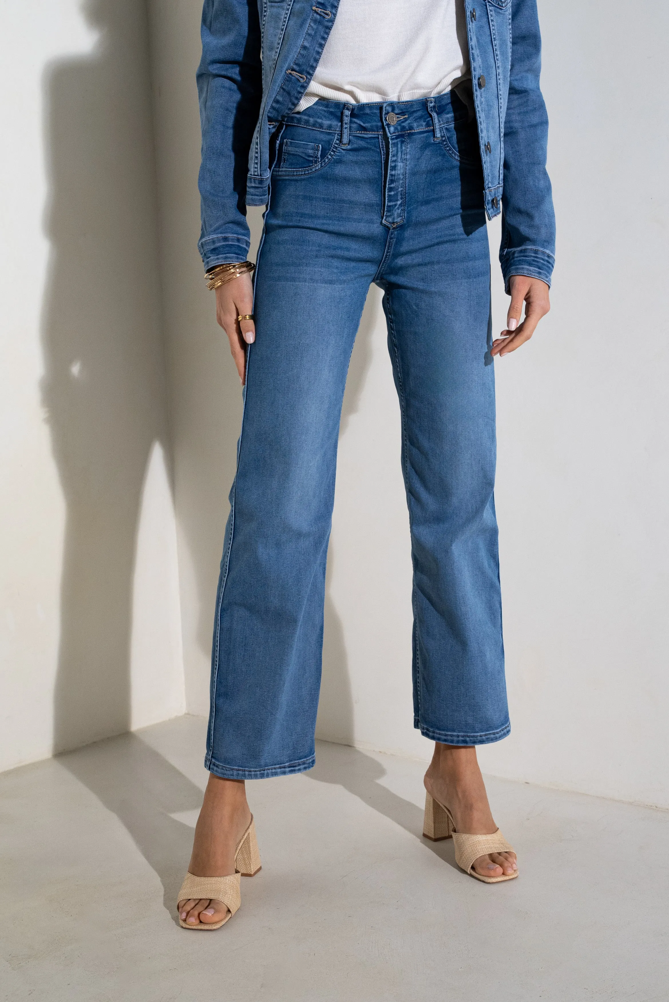 Onado Reversible Jeans Elizabeth Denim Wideleg