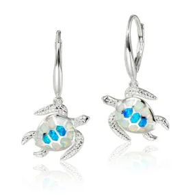 Opal Hana Honu Earrings